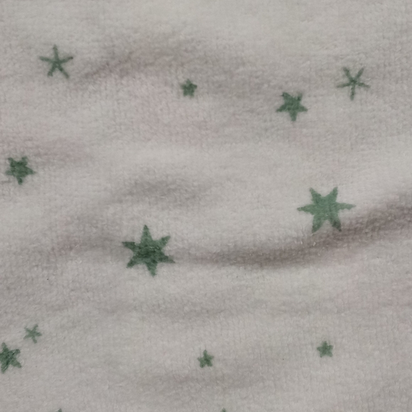 Crochet Top Kitchen Towel green stars - Picture 4 of 4